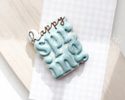 Cookie Cutters - hoppy SPRING Plaque - Cookie Cutter - The Sweet Designs Shoppe - TSDS - - ALL,Cookie Cutter,Easter / Spring,handlettering,Happy Spring,Plaque,Plaques,PLAQUES HANDLETTERING,Promocode,Spring,STL