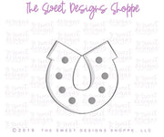 Cookie Cutters - Horseshoe - Cookie Cutter - The Sweet Designs Shoppe - TSDS - - ALL,Animal,animal print,Animals,Cookie Cutter,Holiday,horseshoe002,luck,patrick,patrick's,Promocode,ST PATRICK,St. Pat,St. Patricks,STL