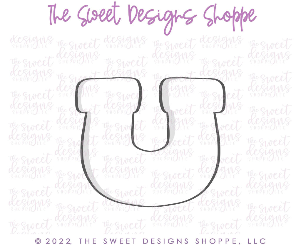 Cookie Cutters - Horseshoe - St Patrick's Charm - Cookie Cutter - The Sweet Designs Shoppe - TSDS - - ALL,Animal,animal plaque,Animals,Animals and Insects,Cookie Cutter,Holiday,patrick,patrick's,Promocode,ST PATRICK,St. Patricks