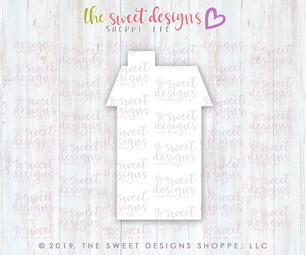 Cookie Cutters - House 201 - Cookie Cutter - The Sweet Designs Shoppe - TSDS - - ALL,building,Christmas,Christmas / Winter,Christmas Cookies,Cookie Cutter,Home,Misc,Miscelaneous,Miscellaneous,other,Promocode
