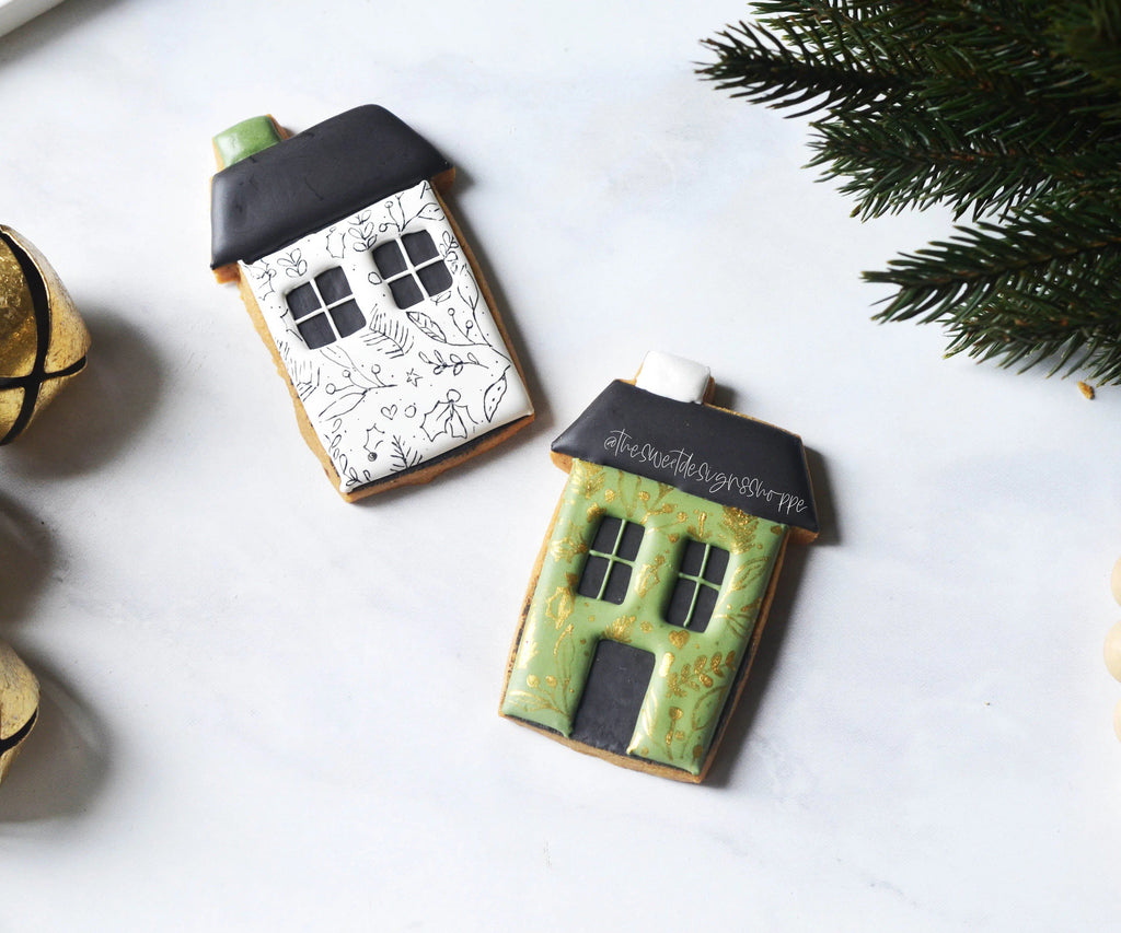 Cookie Cutters - House 201 - Cookie Cutter - The Sweet Designs Shoppe - - 2019, ALL, building, Christmas, Christmas / Winter, Christmas Cookies, Cookie Cutter, Home, Misc, Miscelaneous, Miscellaneous, other, Promocode