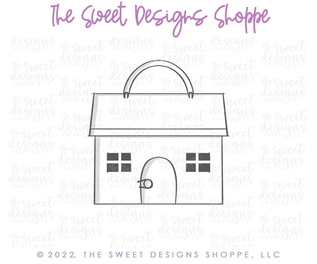 Cookie Cutters - House Bag - Cookie Cutter - The Sweet Designs Shoppe - TSDS - - Accesories,Accessories,accessory,ALL,Cookie Cutter,Promocode,Retro,Vintage