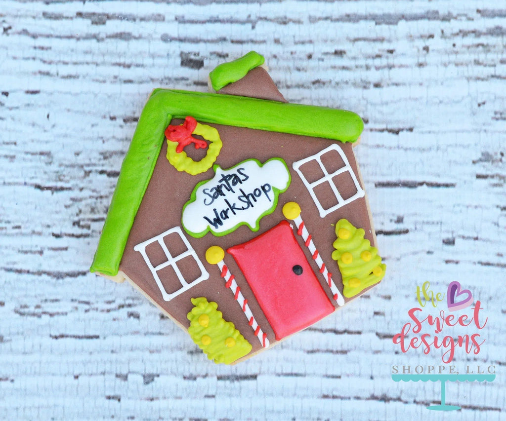 Cookie Cutters - House Workshop v2- Cookie Cutter - The Sweet Designs Shoppe - TSDS - - ALL,Christmas,Christmas / Winter,Cookie Cutter,Decoration,Fall / Halloween,Fall / Thanksgiving,Home,House,Misc,Miscelaneous,Miscellaneous,Promocode,toy,Winter,Workshop
