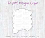 Cookie Cutters - I CHEWS you Plaque - Cookie Cutter - The Sweet Designs Shoppe - TSDS - - ALL,Animal,Animals,Animals and Insects,Cookie Cutter,Plaque,Plaques,PLAQUES HANDLETTERING,Promocode,STL,valentine,valentines