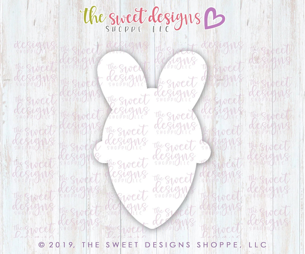 Cookie Cutters - Ice Cream Bunny - Cookie Cutter - Sweet Designs Shoppe - - ALL, Animal, Animals, Animals and Insects, cone, Cookie Cutter, easter, Easter / Spring, Food, Food and Beverage, Food beverages, icecream, Promocode, summer, Sweet, Sweets, valentine, valentines