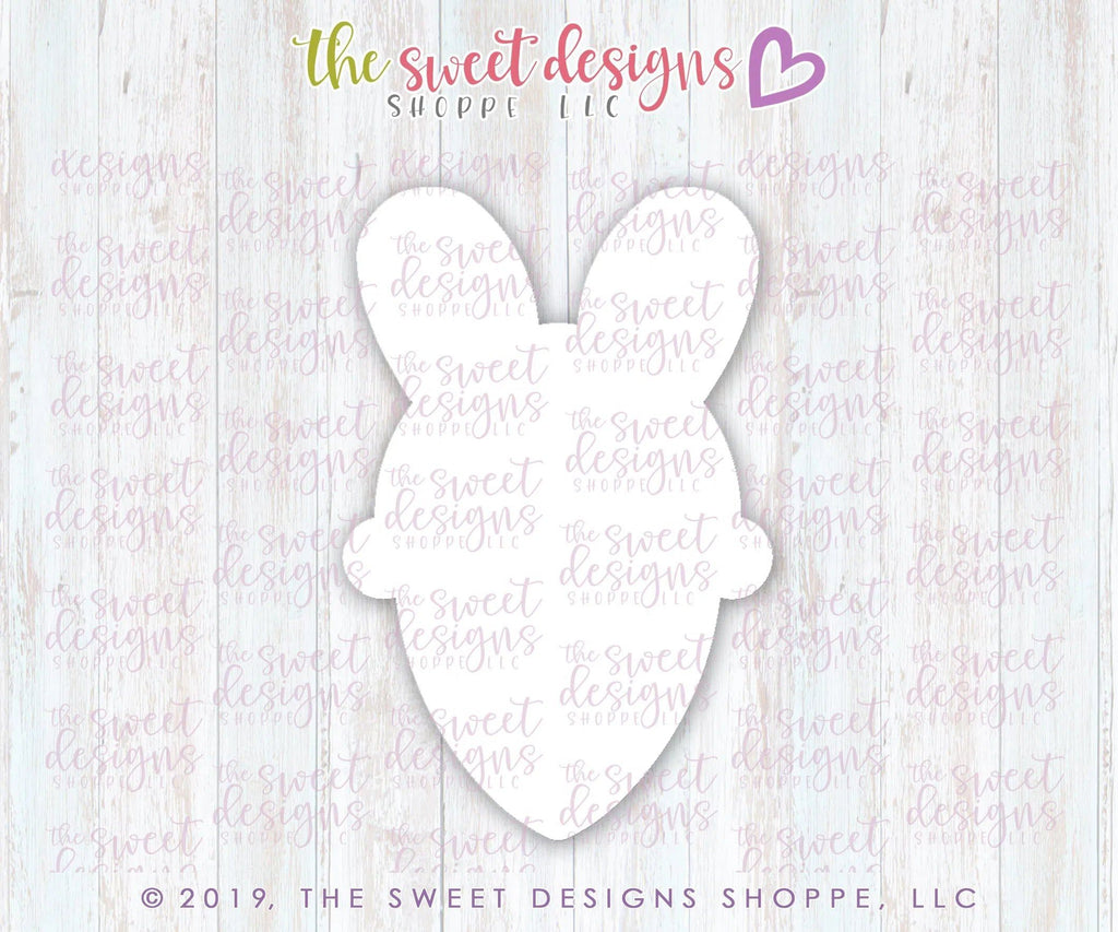 Cookie Cutters - Ice Cream Bunny - Cookie Cutter - The Sweet Designs Shoppe - - ALL, Animal, Animals, Animals and Insects, cone, Cookie Cutter, easter, Easter / Spring, Food, Food and Beverage, Food beverages, icecream, Promocode, summer, Sweet, Sweets, valentine, valentines