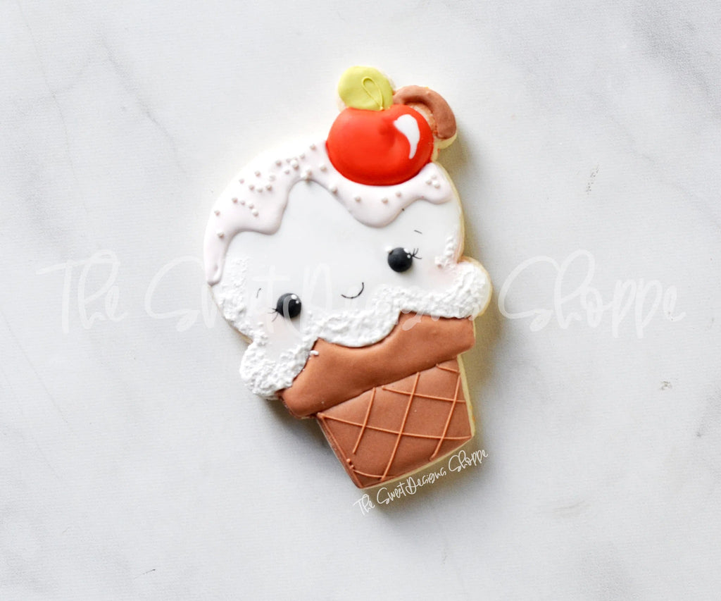 Cookie Cutters - Ice Cream Cone 2020 - Cookie Cutter - Sweet Designs Shoppe - - ALL, cone, Cookie Cutter, Food, Food and Beverage, Food beverages, icecream, Promocode, Summer, Sweet, Sweets, valentine, valentines