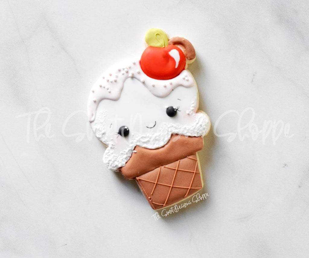 Cookie Cutters - Ice Cream Cone 2020 - Cookie Cutter - The Sweet Designs Shoppe - - ALL, cone, Cookie Cutter, Food, Food and Beverage, Food beverages, icecream, Promocode, Summer, Sweet, Sweets, valentine, valentines