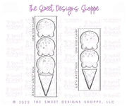 Cookie Cutters - Ice Cream for You Set - 2 Piece Set - Cookie Cutters - The Sweet Designs Shoppe - TSDS - - ALL,Cookie Cutter,Ice Cream,icecream,Mini Set,Mini Sets,Promocode,regular sets,set,sets,Sweet,Sweets,valentine,valentines