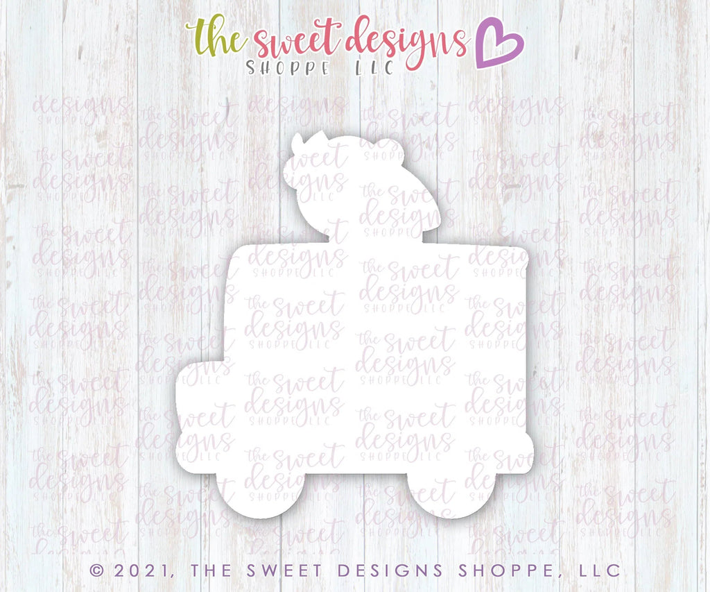 Cookie Cutters - Ice Cream Truck - Cookie Cutter - Sweet Designs Shoppe - - ALL, Birthday, cone, Cookie Cutter, Food, Food and Beverage, Food beverages, icecream, kid, kids, Kids / Fantasy, Promocode, Sweet, Sweets, transportation, valentine, valentines