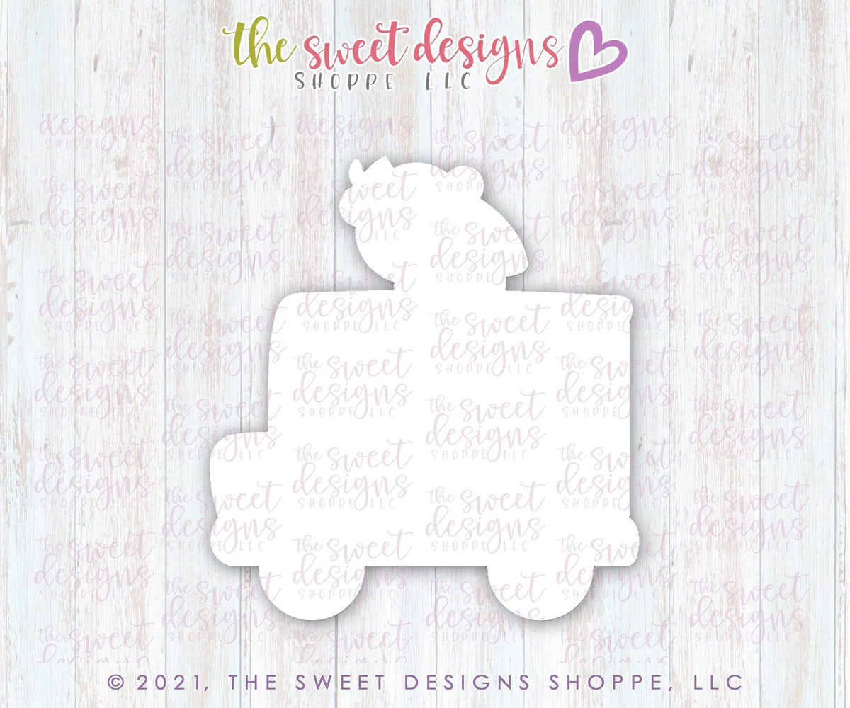 Cookie Cutters - Ice Cream Truck - Cookie Cutter - The Sweet Designs Shoppe - TSDS - - ALL,Birthday,cone,Cookie Cutter,Food,Food and Beverage,Food beverages,icecream,kid,kids,Kids / Fantasy,Promocode,STL,Sweet,Sweets,transportation,valentine,valentines