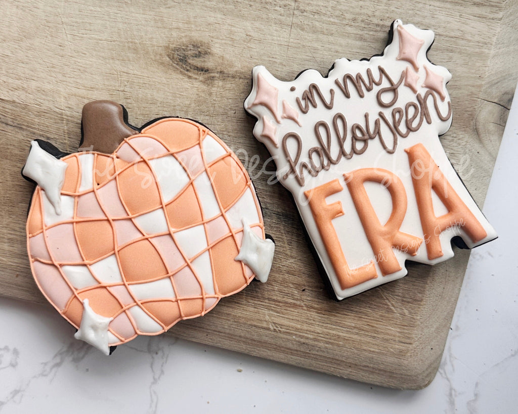 Cookie Cutters - In my halloween ERA Cookie Cutter Set - Set of 2 - Cookie Cutters - The Sweet Designs Shoppe - TSDS - - ALL,Cookie Cutter,halloween,Halloween set,Halloween Sets,Mini Sets,Plaque,Plaques,PLAQUES HANDLETTERING,Promocode,regular sets,set,STL