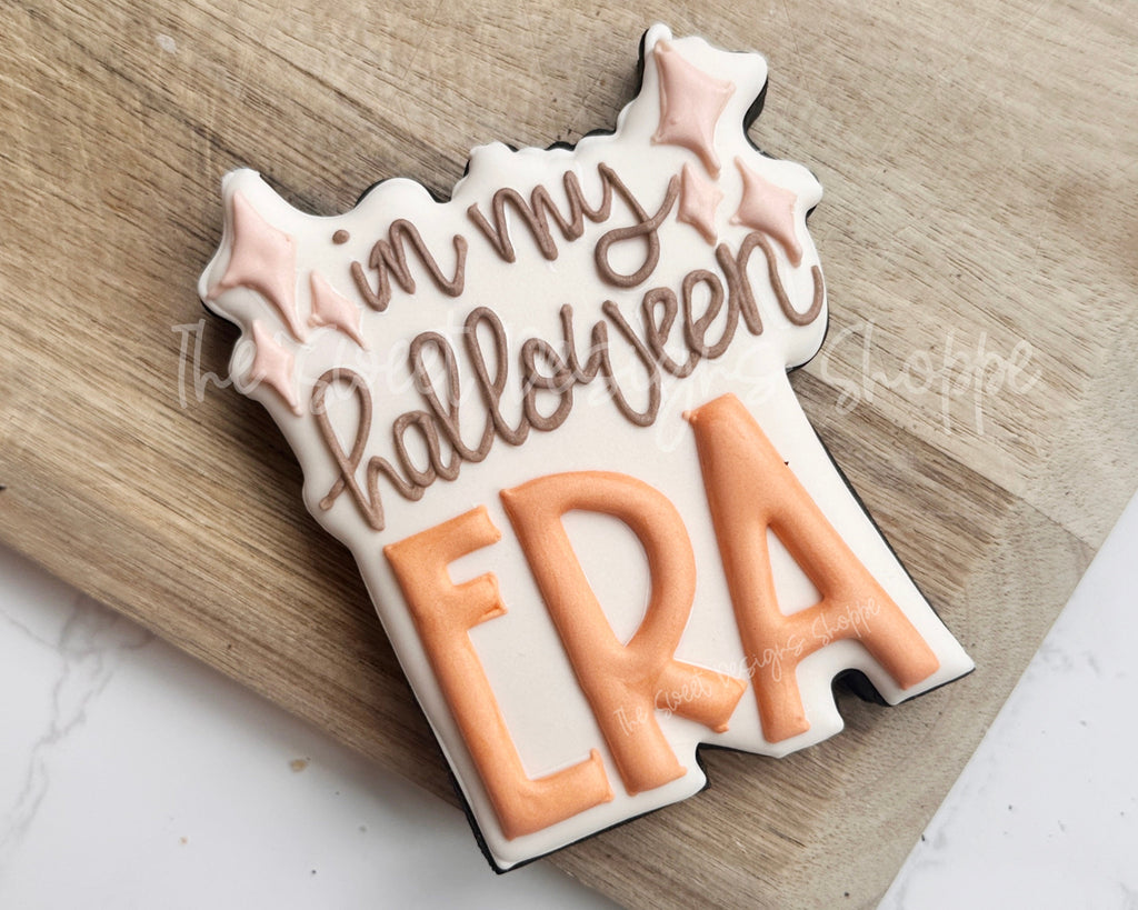 Cookie Cutters - in my halloween ERA Plaque - Cookie Cutter - The Sweet Designs Shoppe - - ALL, Cookie Cutter, halloween, new, Plaque, Plaques, PLAQUES HANDLETTERING, Promocode