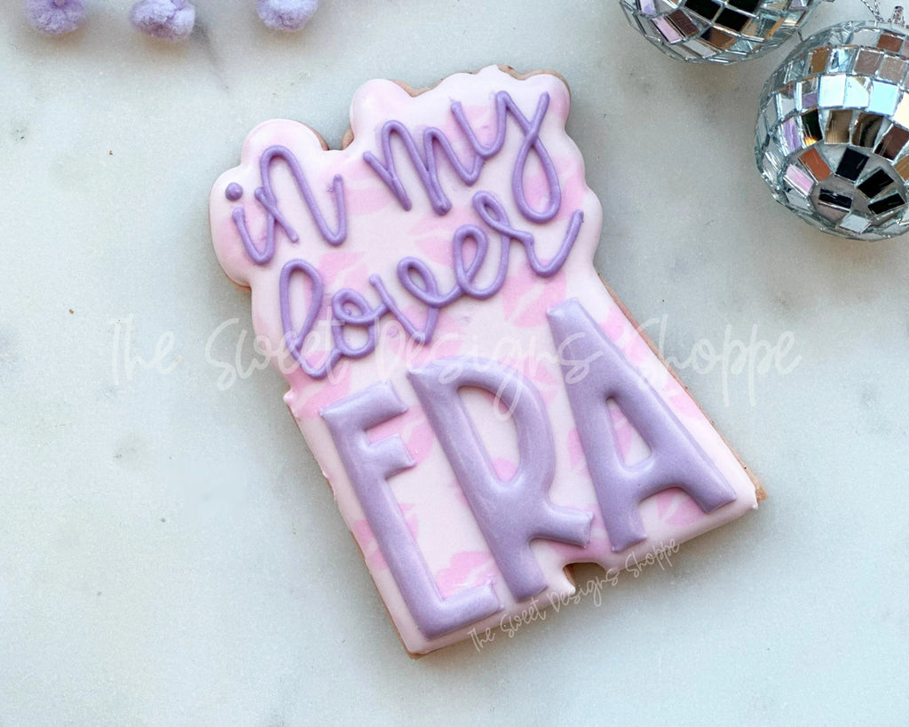 Cookie Cutters - In my lover ERA Plaque- Cookie Cutter - The Sweet Designs Shoppe - TSDS - - ALL,Cookie Cutter,I love you,Love,love you beary much,Plaque,Plaques,PLAQUES HANDLETTERING,Promocode,STL,valentines