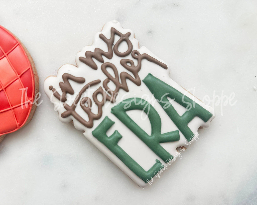 Cookie Cutters - in my teacher ERA Plaque - Cookie Cutter - The Sweet Designs Shoppe - TSDS - - ALL,Cookie Cutter,Daisy,Plaque,Plaques,Promocode,Swifties,Swifts,Taylor Swift,Taylor Swift Inspired,Teach,Teacher,Teacher Appreciation,Thank You,Worlds best