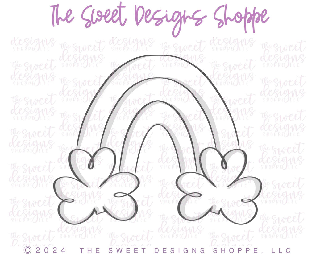 Cookie Cutters - Irish Rainbow - Cookie Cutter - The Sweet Designs Shoppe - TSDS - - ALL,Cookie Cutter,Holiday,nature,patrick,patrick's,Promocode,St paddy,ST PATRICK,St Patrick’s Day,St. Pat,St. Patricks,STL,summer
