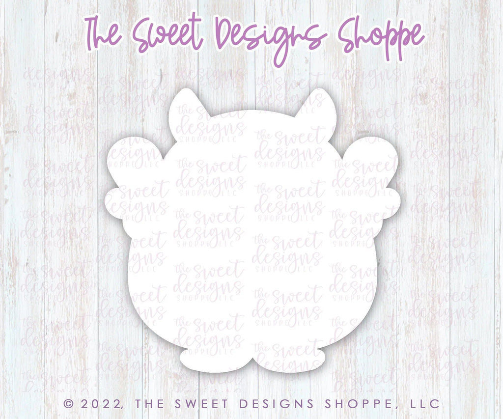 Cookie Cutters - Ivan Valentines Monster - Cookie Cutter - The Sweet Designs Shoppe - TSDS - - ALL,Cookie Cutter,halloween,Kids / Fantasy,monster,Monsters and Zombies,Promocode,valentine,valentines