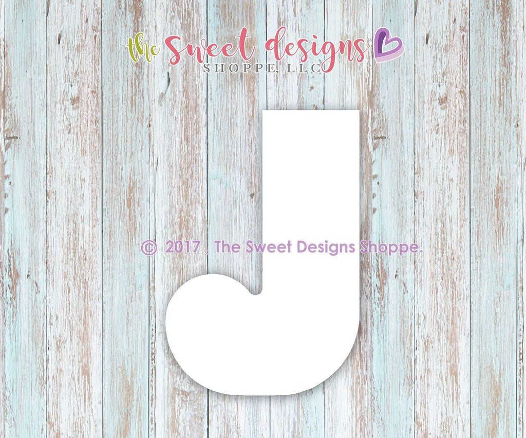 Cookie Cutters - J In JOY - Cookie Cutter - The Sweet Designs Shoppe - - ALL, Christmas, Christmas / Winter, Cookie Cutter, Fonts, Promocode, Snow, Winter