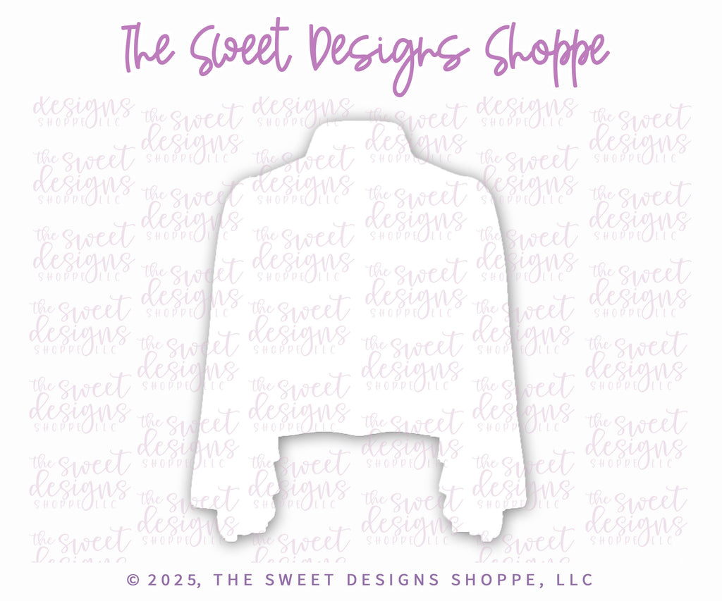 Cookie Cutters - Jacket with Fringe - Cookie Cutter - The Sweet Designs Shoppe - TSDS - - ALL,Clothes,clothing,Clothing / Accessories,Cookie Cutter,Cowboy,cowgirl,Promocode,rodeo,STL