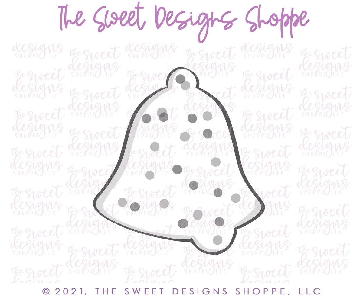 Cookie Cutters - Jingle Bell Frosted Cracker - Cookie Cutter - The Sweet Designs Shoppe - TSDS - - ALL,Christmas,Christmas / Winter,Christmas Cookies,Cookie Cutter,cracker,Frosted Cracker,Promocode,STL