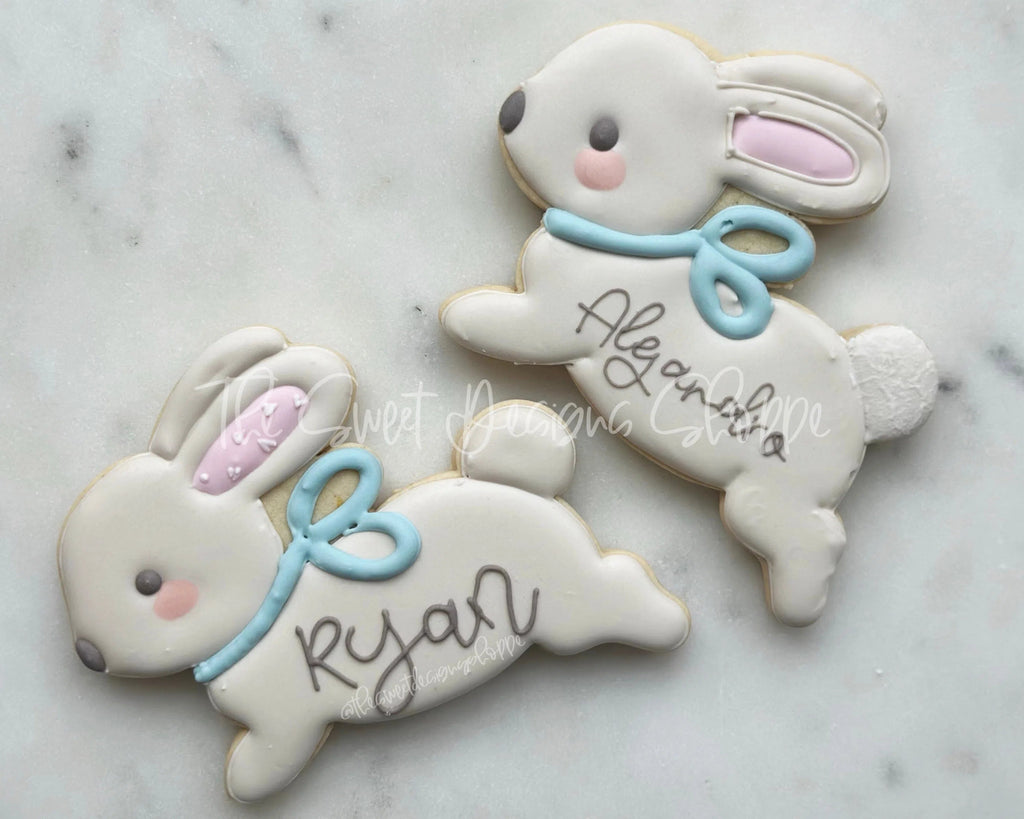 Cookie Cutters - Jumping Bunny - Cookie Cutter - Sweet Designs Shoppe - - ALL, Animal, Animals, Animals and Insects, Bunny, Cookie Cutter, easter, Easter / Spring, Promocode
