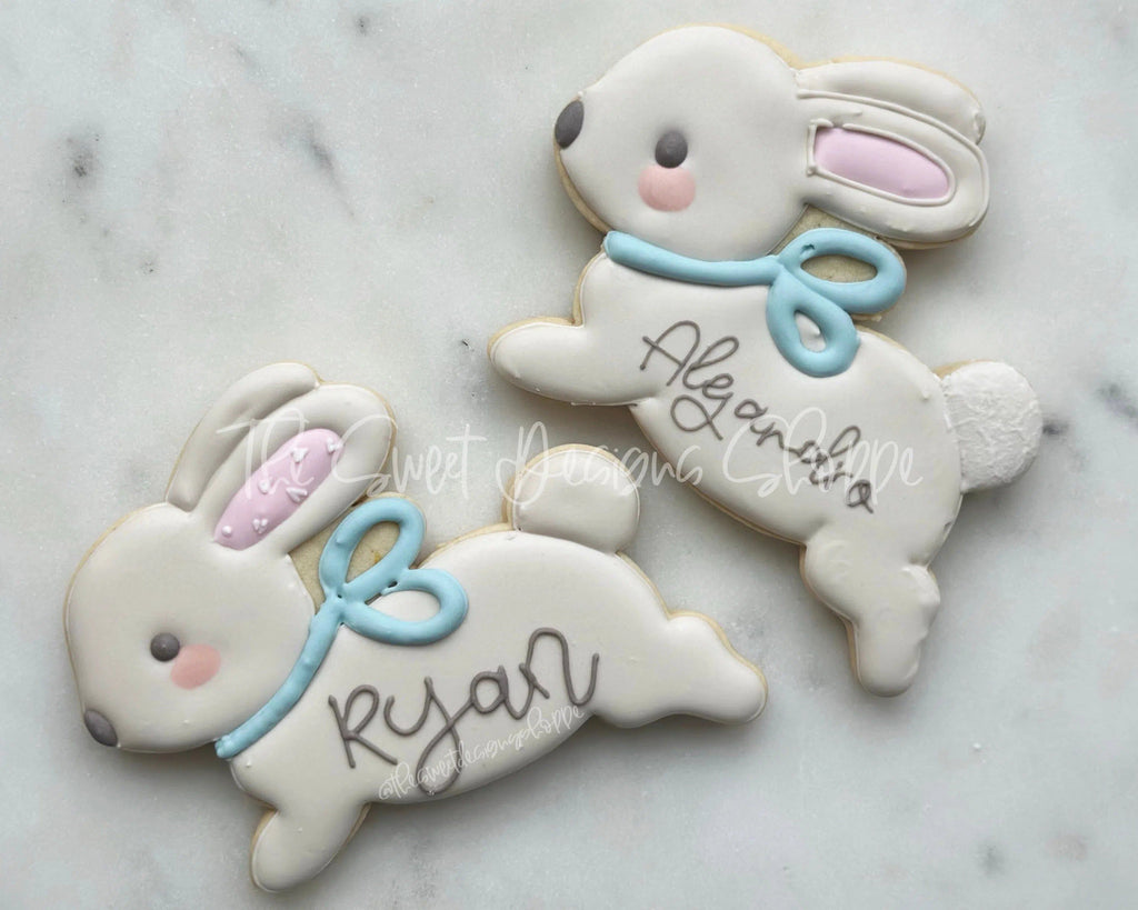 Cookie Cutters - Jumping Bunny - Cookie Cutter - The Sweet Designs Shoppe - - ALL, Animal, Animals, Animals and Insects, Bunny, Cookie Cutter, easter, Easter / Spring, Promocode