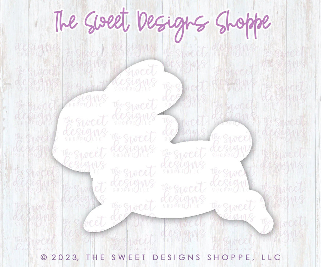 Cookie Cutters - Jumping Bunny - Cookie Cutter - The Sweet Designs Shoppe - - ALL, Animal, Animals, Animals and Insects, Bunny, Cookie Cutter, easter, Easter / Spring, Promocode