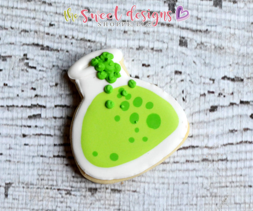 Cookie Cutters - Kawaii Beaker - Cookie Cutter - The Sweet Designs Shoppe - TSDS - - ALL,back to school,Cookie Cutter,Fall / Halloween,Fall / Thanksgiving,Grad,graduations,halloween,kawaii,Promocode,School,School / Graduation,school supplies