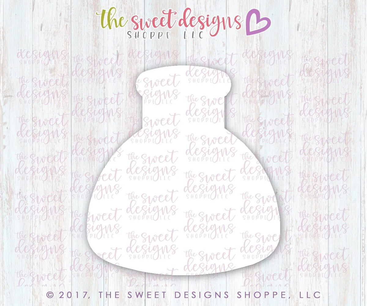 Cookie Cutters - Kawaii Beaker - Cookie Cutter - The Sweet Designs Shoppe - TSDS - - ALL,back to school,Cookie Cutter,Fall / Halloween,Fall / Thanksgiving,Grad,graduations,halloween,kawaii,Promocode,School,School / Graduation,school supplies,STL