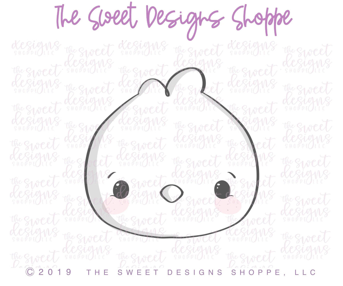 Cookie Cutters - Kawaii Chick Face 2019 - Cookie Cutter - The Sweet Designs Shoppe - TSDS - - ALL,Animal,Animals,Cookie Cutter,Easter,Easter / Spring,Promocode,Spring,STL