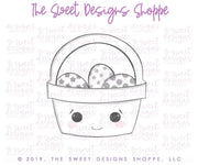 Cookie Cutters - Kawaii Easter Basket - Cookie Cutter - The Sweet Designs Shoppe - TSDS - - ALL,Carrot,Cookie Cutter,Easter / Spring,Food,Food & Beverages,Fruits and Vegetables,Promocode,STL,Vegetable