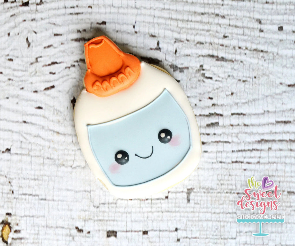 Cookie Cutters - Kawaii Glue Bottle - Cookie Cutter - The Sweet Designs Shoppe - TSDS - - ALL,back to school,Color,Cookie Cutter,Grad,graduations,kawaii,Promocode,School,School / Graduation,school supplies