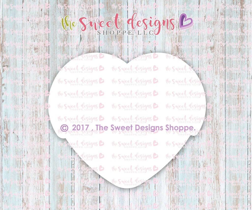 Cookie Cutters - Kawaii Heart with Sprinkles - Cookie Cutter - Sweet Designs Shoppe - - ALL, Cookie Cutter, Food, Food & Beverages, Heart, Love, Promocode, valenteine, valentine, Valentines