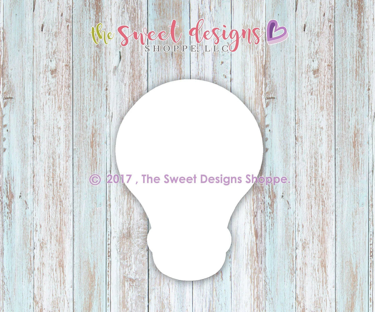 Cookie Cutters - Kawaii Idea V2- Cookie Cutter - The Sweet Designs Shoppe - TSDS - - ALL,back to school,bulb,Cookie Cutter,Grad,graduations,kawaii,light,lightbulb,Promocode,School,School / Graduation,school supplies,STL,v2