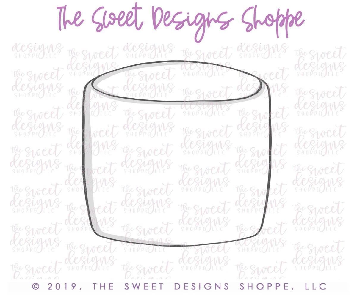 Cookie Cutters - Kawaii Marshmallow - Cookie Cutter - The Sweet Designs Shoppe - TSDS - - ALL,Candy,Cookie Cutter,Food,Food & Beverages,Promocode,Sweet,Valentines