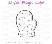 Cookie Cutters - Kawaii Mitten - Cookie Cutter - The Sweet Designs Shoppe - TSDS - - Accesories,ALL,Baking,Christmas,Christmas / Winter,Clothing / Accessories,Cookie Cutter,Fall,Fall / Thanksgiving,Frosted Cracker,Promocode,STL,Winter