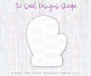 Cookie Cutters - Kawaii Mitten - Cookie Cutter - The Sweet Designs Shoppe - TSDS - - Accesories,ALL,Baking,Christmas,Christmas / Winter,Clothing / Accessories,Cookie Cutter,Fall,Fall / Thanksgiving,Frosted Cracker,Promocode,STL,Winter