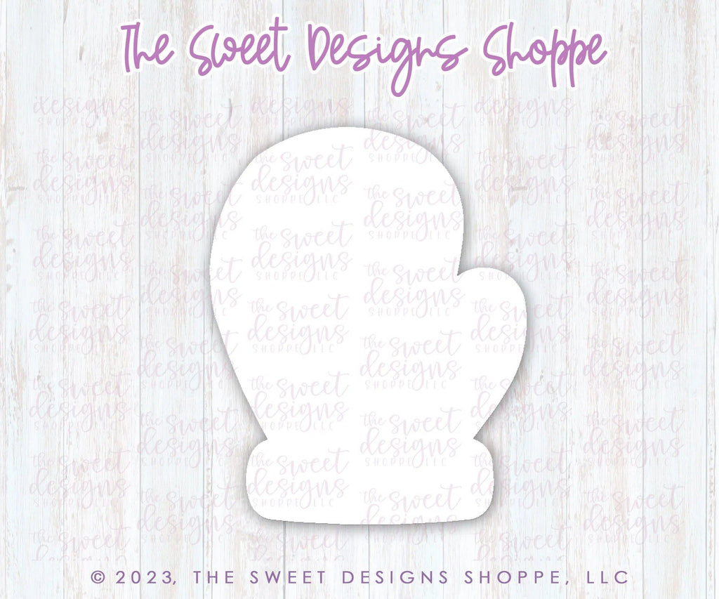 Cookie Cutters - Kawaii Mitten - Cookie Cutter - The Sweet Designs Shoppe - TSDS - - Accesories,ALL,Baking,Christmas,Christmas / Winter,Clothing / Accessories,Cookie Cutter,Fall,Fall / Thanksgiving,Frosted Cracker,Promocode,Winter
