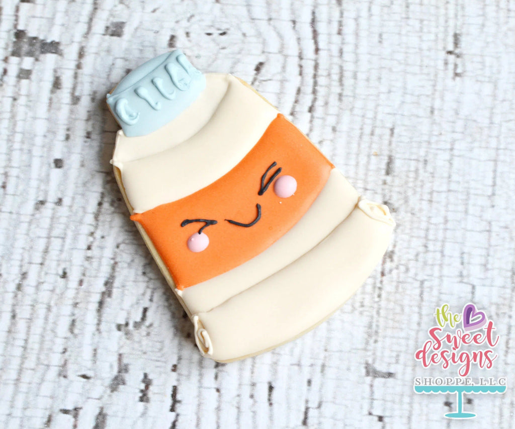 Cookie Cutters - Kawaii Oil Paint Tube V2 - Cookie Cutter - The Sweet Designs Shoppe - TSDS - - ALL,Art,Cookie Cutter,Grad,graduations,hobbie,Hobbies,Hobby,Promocode,School,School / Graduation