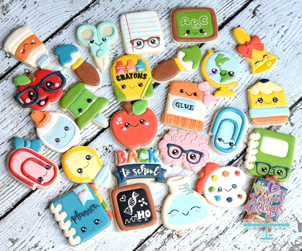 Cookie Cutters - Kawaii Paper Clip V2 - Cookie Cutter - The Sweet Designs Shoppe - - ALL, back to school, Cookie Cutter, Grad, graduations, kawaii, Promocode, School, School / Graduation, school supplies