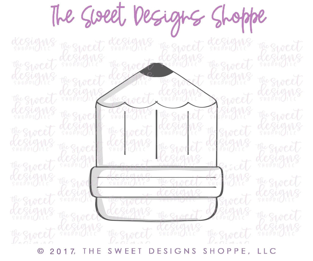 Cookie Cutters - Kawaii Pencil - Cookie Cutter - The Sweet Designs Shoppe - TSDS - - ALL,back to school,Color,Cookie Cutter,Grad,graduations,kawaii,Pencil,Promocode,School,School / Graduation,school supplies