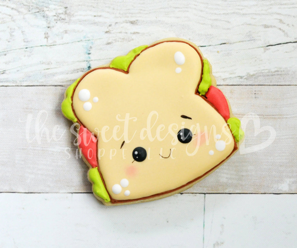 Cookie Cutters - Kawaii Sandwich - Cookie Cutter - The Sweet Designs Shoppe - - ALL, Cookie Cutter, Food, Food & Beverages, Grad, graduations, Lonche, Promocode, School / Graduation