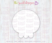 Cookie Cutters - Kawaii Skull - Cookie Cutter - The Sweet Designs Shoppe - TSDS - - ALL,Bow,Cookie Cutter,cookie cutters,Customize,Day of the dead,Day of the Death,dia de los muertos,Dia de Muertos,Fall / Halloween,halloween,Mexico,Miscellaneous,monster,Promocode,Skull,STL,Zombies