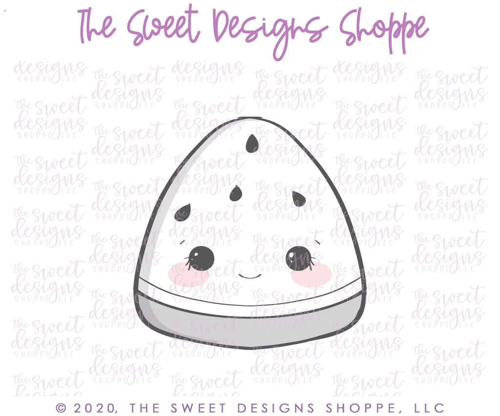 Cookie Cutters - Kawaii Slice 2020 - Cookie Cutter - The Sweet Designs Shoppe - - 61720, ALL, Cookie Cutter, Food, Food and Beverage, Food beverages, fruit, fruits, Promocode, Summer, watermelon