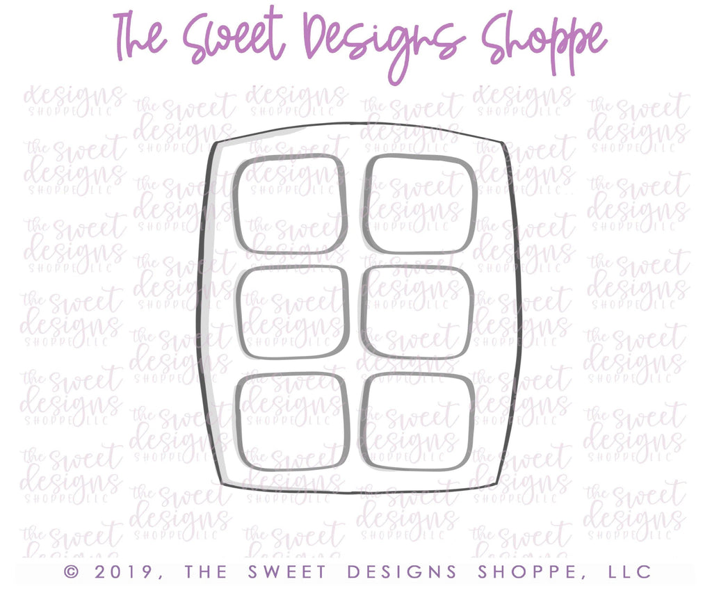 Cookie Cutters - Kawaii S'mores Chocolate v2- Cookie Cutter - The Sweet Designs Shoppe - TSDS - - ALL,Camping,Candy,Cookie Cutter,Food,Food & Beverages,Promocode,Sweet,Valentines