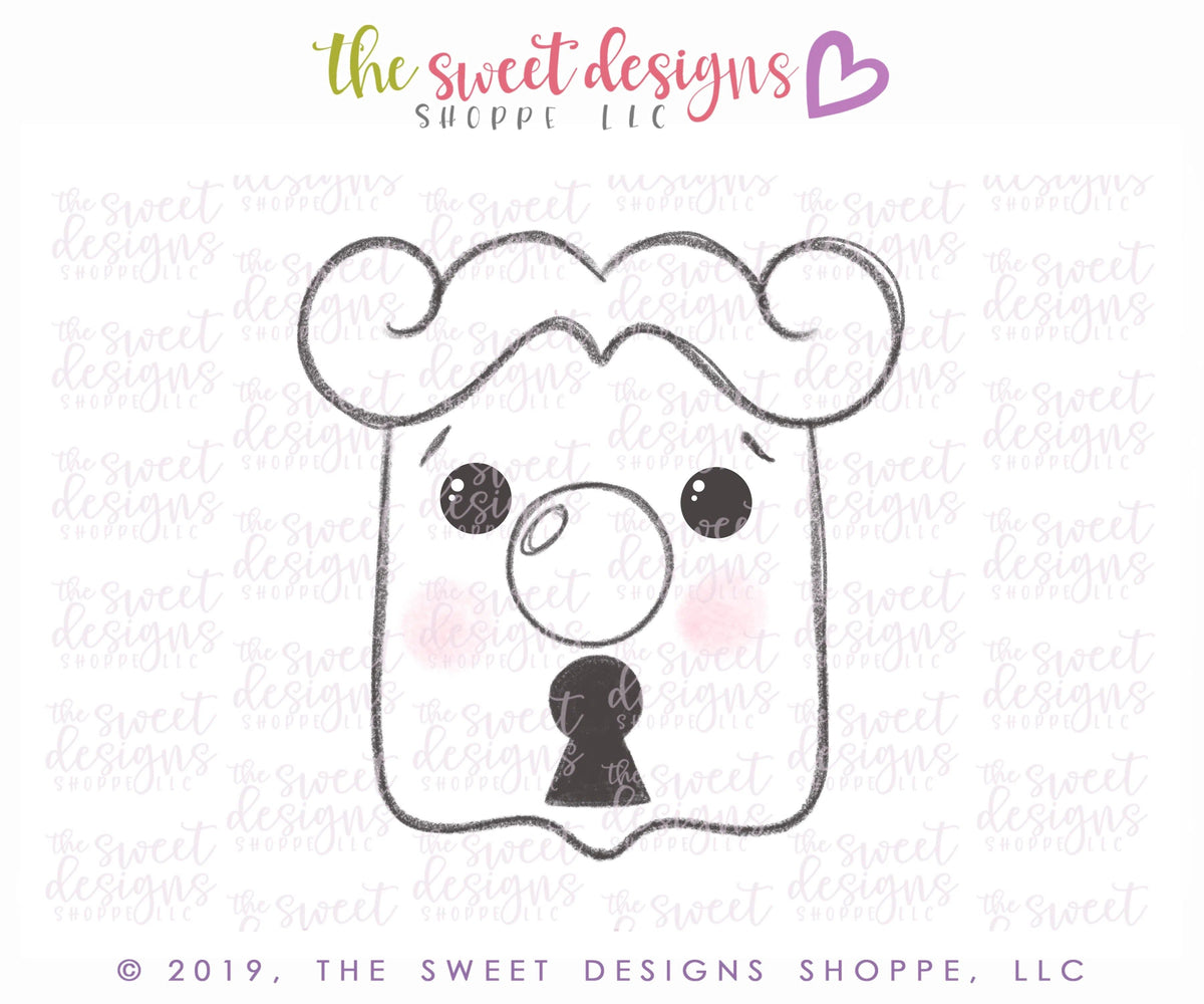 Cookie Cutters - Keyhole - Cookie Cutter - The Sweet Designs Shoppe - TSDS - - Accesories,Alice,ALL,Cookie Cutter,kids,Kids / Fantasy,Misc,Miscelaneous,Miscellaneous,Promocode,STL,Wonderland