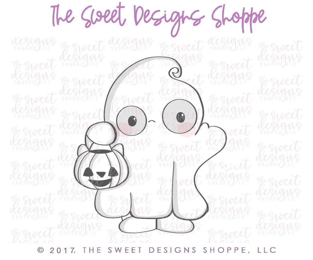Cookie Cutters - Kid Ghost 2018 - Cookie Cutter - Sweet Designs Shoppe - - ALL, Boo, Cookie Cutter, costumes, Fall / Halloween, Ghost, halloween, kid, kids, Promocode