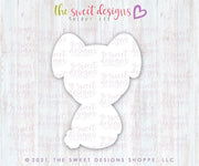Cookie Cutters - Kid with Bunny Costume - Cookie Cutter - The Sweet Designs Shoppe - TSDS - - ALL,Animal,Animals,Animals and Insects,Cookie Cutter,Easter,Easter / Spring,Fall Halloween,halloween,Halloween / Fall / Thanksgiving,insect,Insects,Kids / Fantasy,Nature,Promocode,Spring,STL,valentine,valentines,wobble,Wobbly