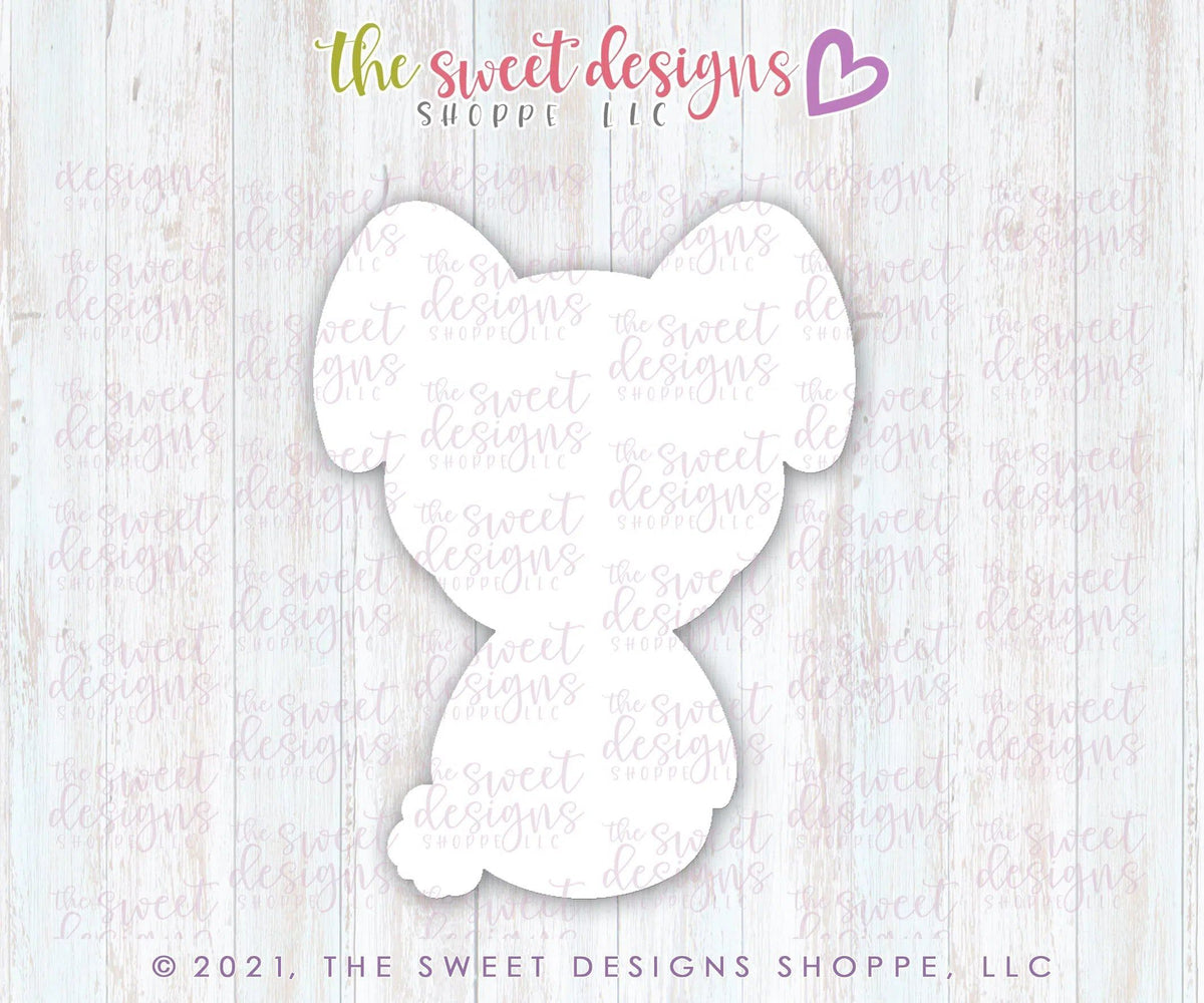 Cookie Cutters - Kid with Bunny Costume - Cookie Cutter - The Sweet Designs Shoppe - TSDS - - ALL,Animal,Animals,Animals and Insects,Cookie Cutter,Easter,Easter / Spring,Fall Halloween,halloween,Halloween / Fall / Thanksgiving,insect,Insects,Kids / Fantasy,Nature,Promocode,Spring,STL,valentine,valentines,wobble,Wobbly