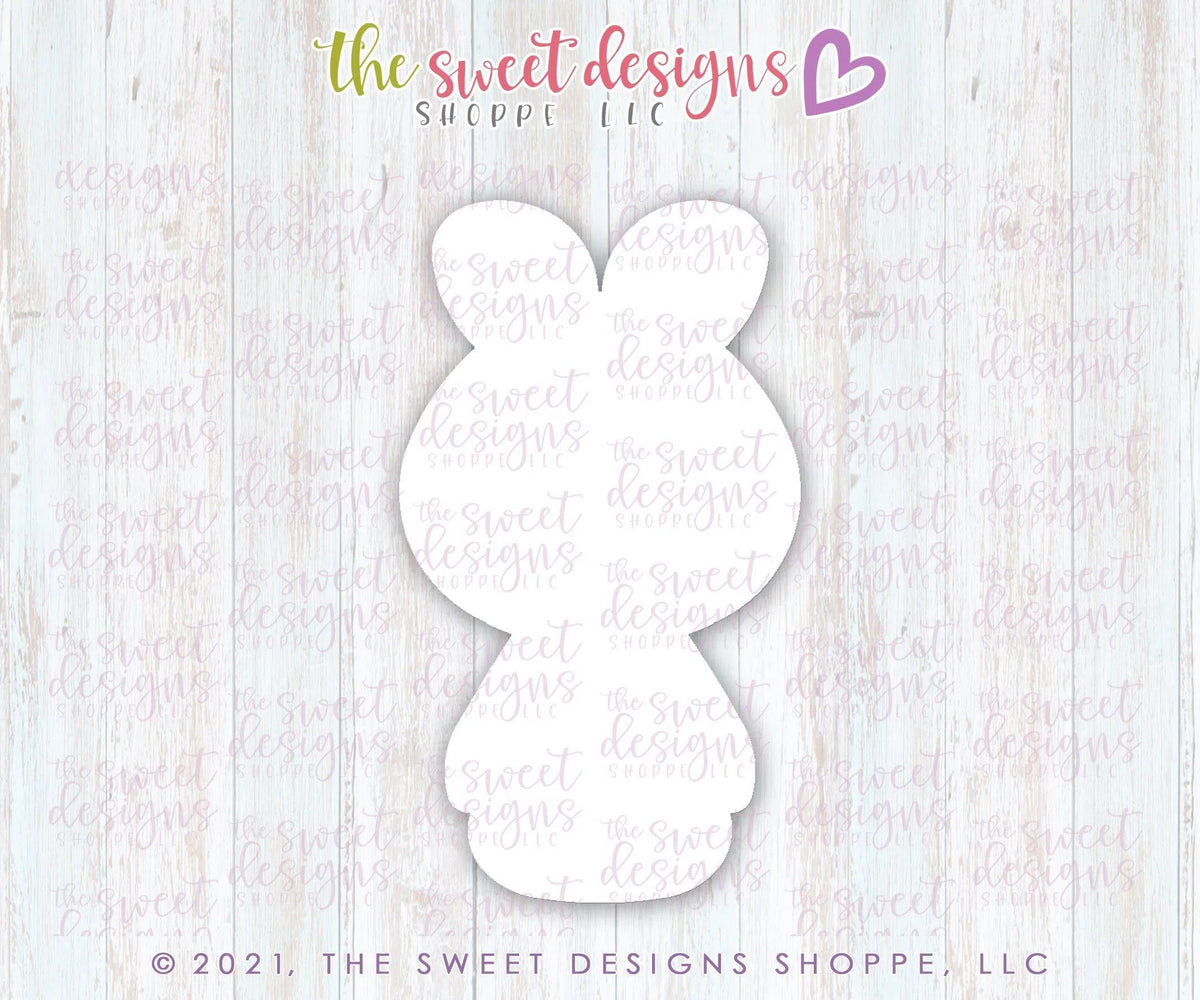 Cookie Cutters - Kid with Marshmallow Bunny Costume - Cookie Cutter - The Sweet Designs Shoppe - TSDS - - ALL,Animal,Animals,Animals and Insects,Cookie Cutter,Easter,Easter / Spring,Fall Halloween,halloween,Halloween / Fall / Thanksgiving,insect,Insects,Kids / Fantasy,Nature,Peep,Peeps,Promocode,Spring,STL,valentine,valentine's,wobble,Wobbly